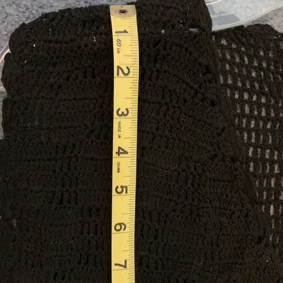 Hand crocheted Vest Size S NWT - Picture 6 of 11